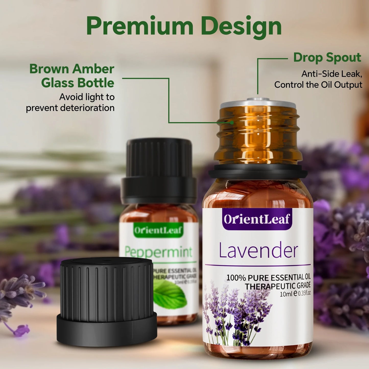 Essential Oils Sets, 100% Pure Essential Oil for Diffuser, Aromatherapy, Sleep, Massage & DIY, Valentine'S Day Gift Sets for Women with Greeting Card